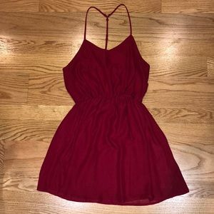 Tobi Little Red Cocktail Dress